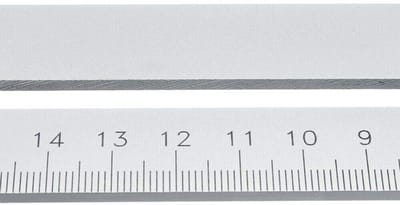 Precisie Metalen Liniaal RVS 300mm - Krabber en Markeerinstrument voor Houtbewerking en Meten