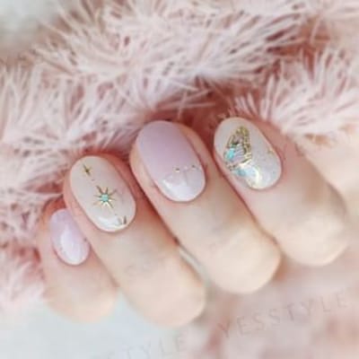 Lunacaca - Dream Nebula Nails Art Stickers 24 pcs