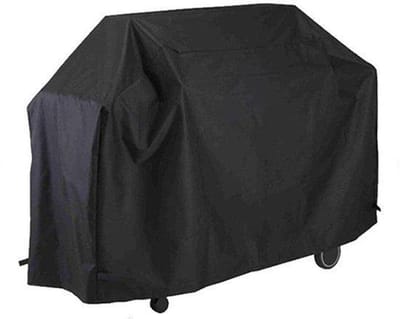 Large Universele BBQ Beschermhoes  – 145x61x117 cm - Zwart