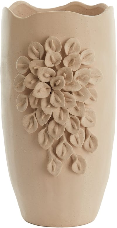 Light & Living AMIATA vaas keramiek mat crème 31.5x27x50 cm