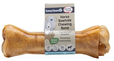 Beeztees Paardenhuid Kauwbot - 17 cm