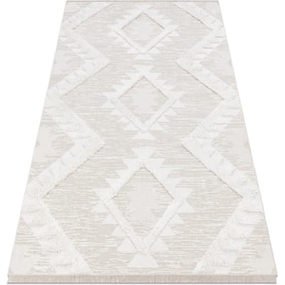 Kleden Rugsx Tapijt MOROC Ruit 22312 Ecologisch , EKO 155x220 cm
