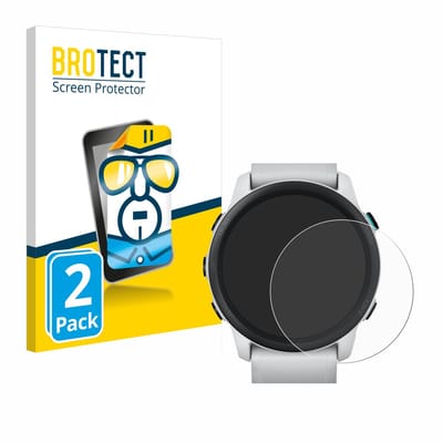 BROTECT - Screenprotector voor Garmin Forerunner 745 - Folie Beschermfolie transparant 2 Stuks