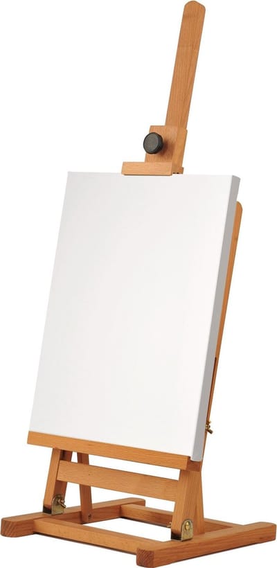 Van Beek Florida - Schildersezel Tafelmodel - Tafelezel - Ezel voor Doeken van Maximaal 61 cm Hoog - voor Volwassenen en Kinderen - Premium Kwaliteit