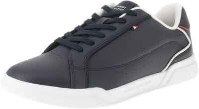 Tommy Hilfiger FM0FM04956 Lo Cup Detail - Herenschoenen Sneaker - DW5-Desert-Sky