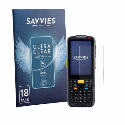Savvies - Screenprotector voor Newland PT60 Narvalo - Folie Beschermfolie transparant 18 Stuks