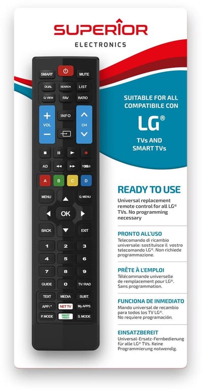Universele LG Smart afstandsbediening