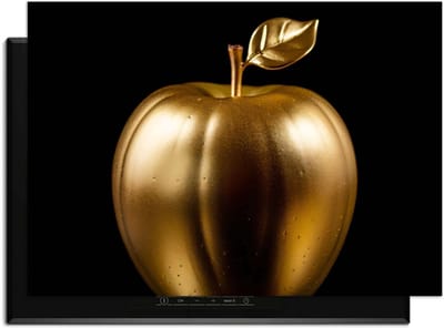 KitchenArt - Eve's Edition - Inductie Beschermer - 83x51.5 cm - Kookplaat Beschermer - Luxe Afdekplaat Inductieplaat - Anti-slip & Oprolbaar - Beschermmat Inductiekookplaat