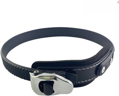 Gespriem Rolschaatsen - Schaatsband Vervanging - Veilig Skaten - Verlengde Zachte Sluiting - 30 cm - Zwart