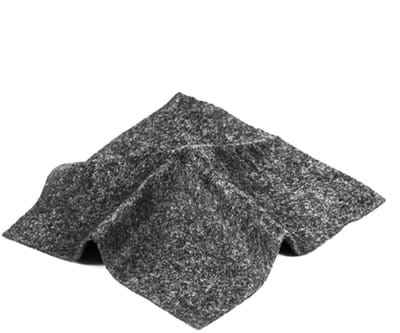 Nano glansdoek - Krasverwijderaar doek - Auto onderhoud - Herstelt glans en kleur - 19.3 x 18 cm - Grijs