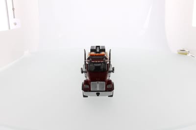 Kenworth T880S 4-As trekker - Truck met dieplader - 1:50 - Diecast Masters