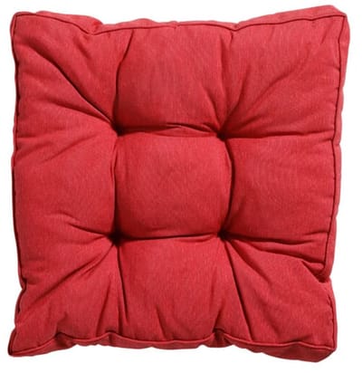Madison Florance Zitkussen - Panama Brick Red - 47x47 - Rood