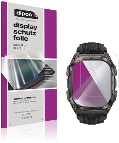 dipos – 6x Beschermfolie geschikt voor KOSPET Tank M4 SE | Krasbestendige & heldere Screenprotector Ultra-Thin