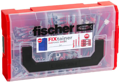 Fischer FixTainer DuoPower pluggen kort en lang