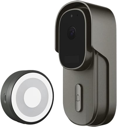 Video Deurbel - Slimme Camera - Woning Beveiligen - 1080P HD Video - 170 Graden - Zwart