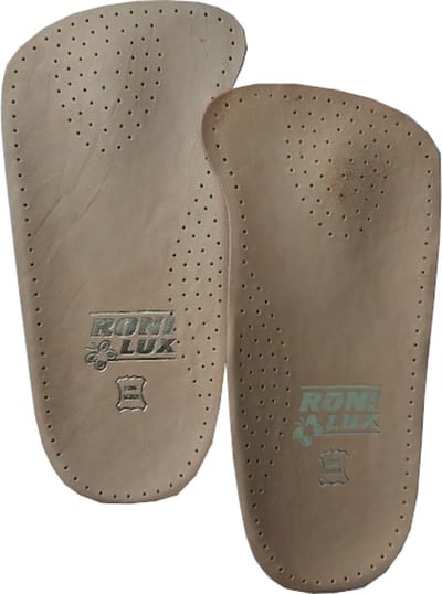 Ronilux Step Steunzool - 3/4 Inlegzool met Voetbed - Ondersteunt en ontlast de voet - Voorkomt vermoeide voeten - Maat 39/40