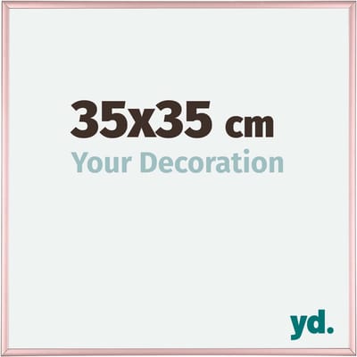 Your Decoration - Fotolijst 35x35 cm - Aluminium - Koper - Kent