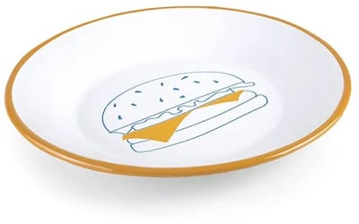Ibili Gastrodessin Hamburgerbord Wit