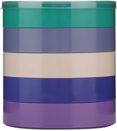 Dailygoods- Opbergdoos Schokbestendig - Opbergdoos voor Horlogeonderdelen - Opbergdoos voor Sieraden - Opbergdoos met Aparte Containers - Duurzaam Materiaal - Georganiseerde Opslag - Opbergbox