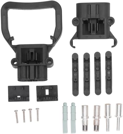 Dailygoody - Heftruck Power Connector - Batterij Oplaadstekker - 80A - Mannelijke en Vrouwelijke Stekker - Geschikt voor elektrische vorkheftrucks - K...