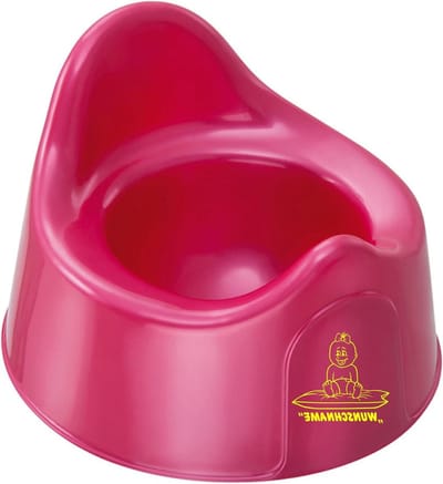 Babypotje met Naam - Zindelijkheidstraining Potje - Zindelijk Maken - Gepersonaliseerd Ontwerp - Standaard Maat - Roze