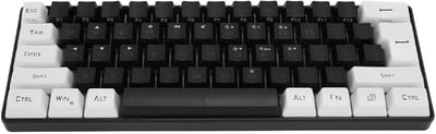 Mini Toetsenbord - Compact Toetsenbord - Gaming Kantoor - Mechanisch Gevoel RGB - 61 Toetsen - Zwart