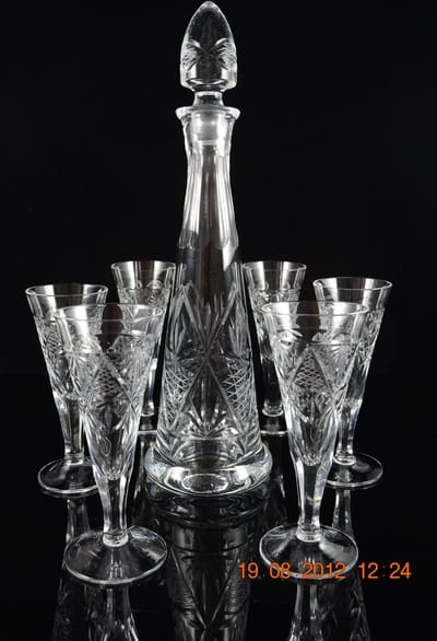 Luxe Karaf Set met Glazen – Klassiek en Elegant Design