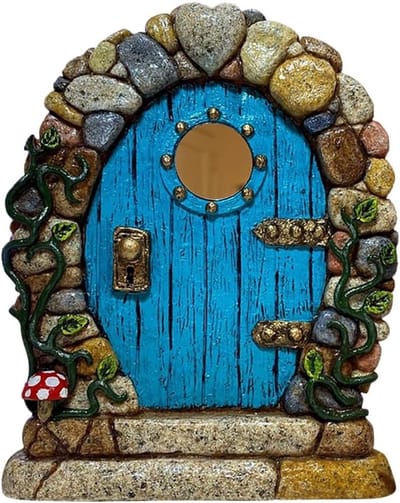 Miniatuur Deur Decoratie voor Feeën Tuin, Buitenaccessoires voor Tuin, Tuinbeeldjes en Tuinornamenten
