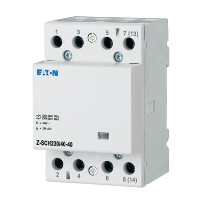 Eaton Z-SCH230/40-40 Installatiezekeringautomaat Nominale spanning: 230 V, 240 V Schakelstroom (max.): 40 A 4x NO 1 stuk(s)