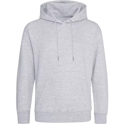 Just Hoods Organic Hoodie JH201 - Heather Grey - 3XL