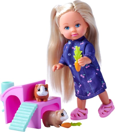 Evi Love Mini Doll with Guinea Pigs
