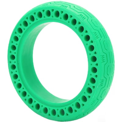 8.5x2.0 Elektrische Scooter Holle Massieve Banden Anti-Puncture Antislip Band voor Xiaomi M365Groen green