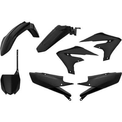 Set van 7 kunststof carrosserie- en kuipensets Polisport Mx Yamaha 250 Yz F 2019>2022, 450 Yz F 2018>2022 Kit