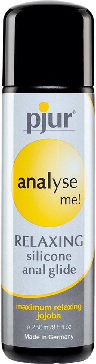 Pjur - Glijmiddel Siliconenbasis - Analyse Me - 250 ml - Maakt De Huid Elastisch - Met Jojoba
