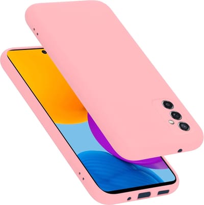 Cadorabo Hoesje geschikt voor Samsung Galaxy M52 5G in LIQUID ROZE - Beschermhoes gemaakt van flexibel TPU silicone Case Cover