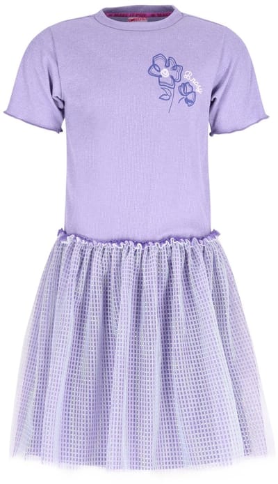 B.Nosy Y603-5851 Jurk paars meisjes - Maat 98