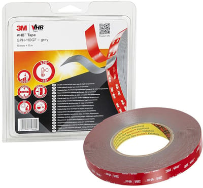 Sterk Dubbelzijdig Acrylschuim Tape met Hoge Temperatuurbestendigheid voor Metaal en Kunststof