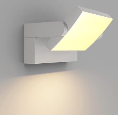 Led-wandlamp voor binnen en buiten, waterdicht, draaibaar paneel, 1500 lumen, warm wit