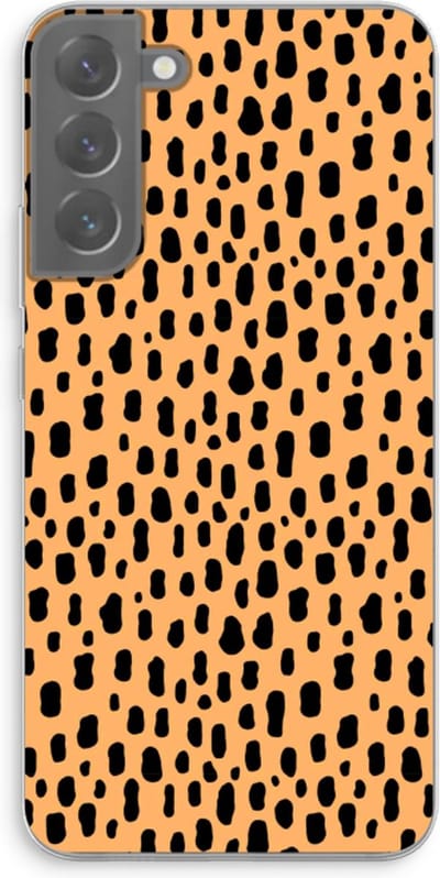 Case Company® - Hoesje geschikt voor Samsung Galaxy S22 Plus hoesje - Panter - Soft Cover Telefoonhoesje - Bescherming aan alle Kanten en Schermrand