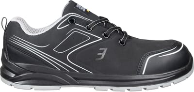 Safety Jogger Cador S3 LAGE Veiligheidsschoen SlipvastSRC-ESD-Waterproof Zwart - Maat 44
