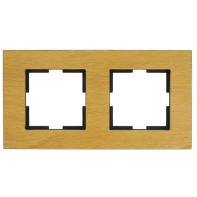 Afdekplaat massief beukenhout 2 modules 84x159x10mm
