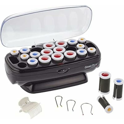 BaBylissPRO Professionele Krulset BAB3021E – 20 Keramische Warmterollers – Inclusief Clips