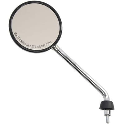 Spiegel Links Vespa LX chroom rond Vicma