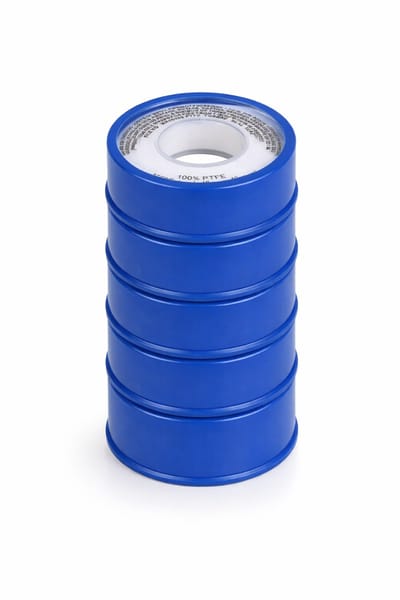 Teflon Tape - 12 mm wit – 12 meter - verpakt per 5 rol - teflontape - schroefdraadtape - gastape - afdichtingtape - dental tandheelkundige tape - PTFE - Kwaliteit / Veiligheidsspecificatie BS 7786