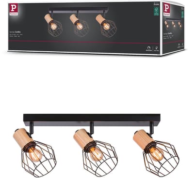 Spotlight Lanka E14 230V max. 3x20W dimbaar Zwart