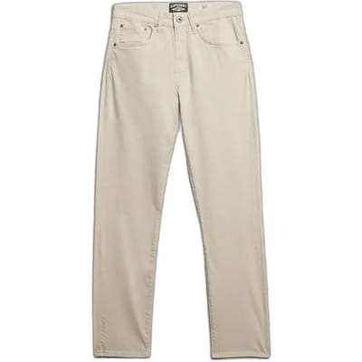 Superdry - The Merchant Store - Broek van satinet met 5 zakken - Heren - Broeken