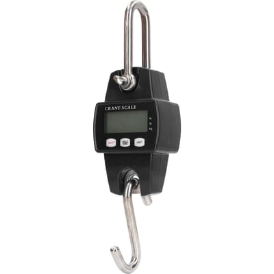 Pèse-grue Portable Numérique Précis Multifonctionnel Industriel Électronique Suspendu noir