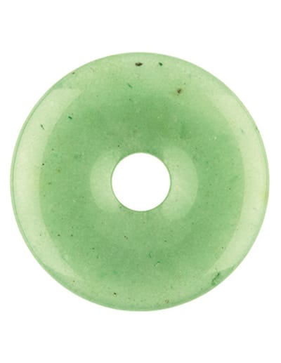 Aventurijn groen donut 30 mm