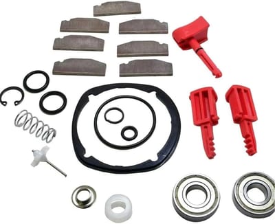 Onderhoudsset Slagmoersleutel - Reparatieset Onderdelen - Gereedschap Repareren - Omkeerbare Klepconstructie - 1/2 inch - Niet gespecificeerd