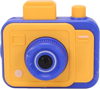 Watersproeispeelgoed Camera - Waterpistool Prank - Zomerse Verrassingen - Dubbele Richting Spray - Zakformaat 10 cm - Blauw Geel